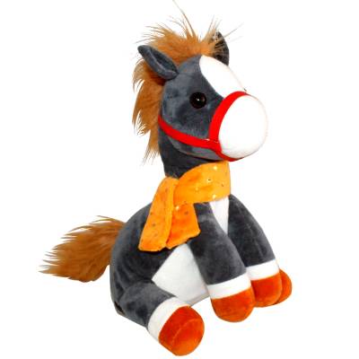 Детский новогодний подарок в мягкой игрушке весом 600 грамм